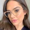oticagriss armacao para oculos de grau griss 103 nude