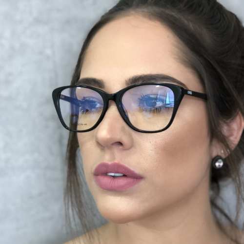 oticagriss armacao para oculos de grau griss 104 preto 1