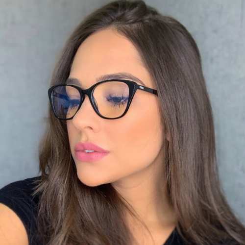 oticagriss armacao para oculos de grau griss 104 preto