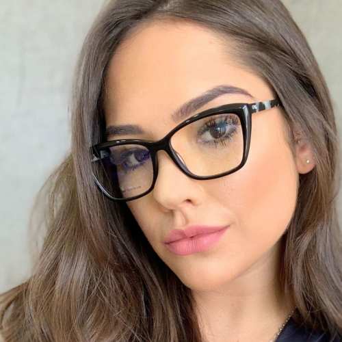 oticagriss armacao para oculos de grau griss 106 preto