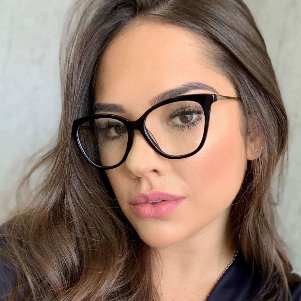 oticagriss armacao para oculos de grau griss 109 preto