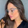 oticagriss armacao para oculos de grau griss 117 transparente