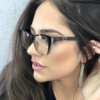 oticagriss armacao para oculos de grau griss 119 marrom degrade