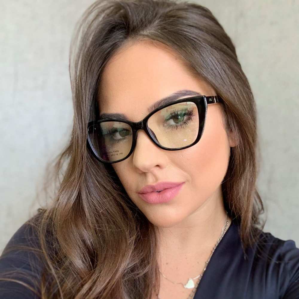 oticagriss armacao para oculos de grau griss 119 preto