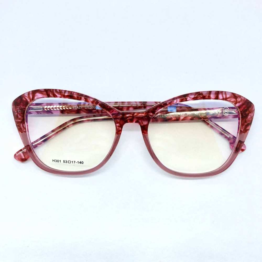 oticagriss armacao para oculos de grau griss 122 rosa 1