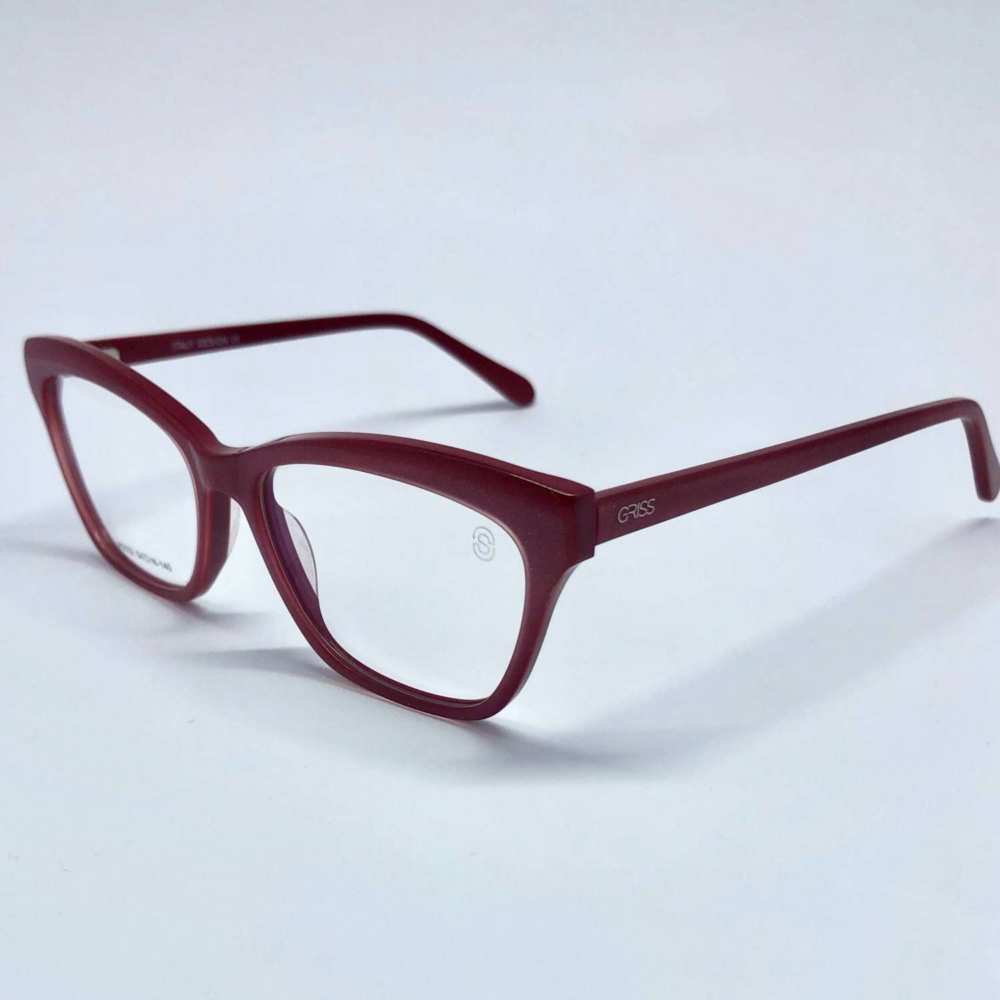 oticagriss armacao para oculos de grau griss 123 bege 2