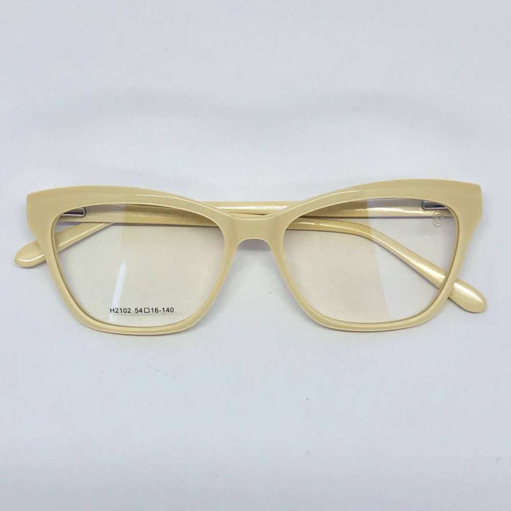 oticagriss armacao para oculos de grau griss 123 bege 3