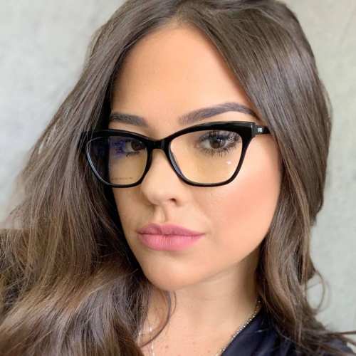 oticagriss armacao para oculos de grau griss 123 preto 1