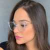 oticagriss armacao para oculos de grau griss 114 transparente