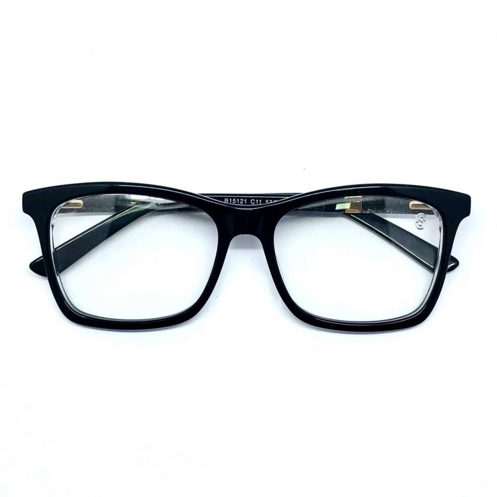 oticagriss armacao para oculos de grau griss 115 preto 2