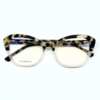 oticagriss armacao para oculos de grau griss 122 tartaruga com nude 1