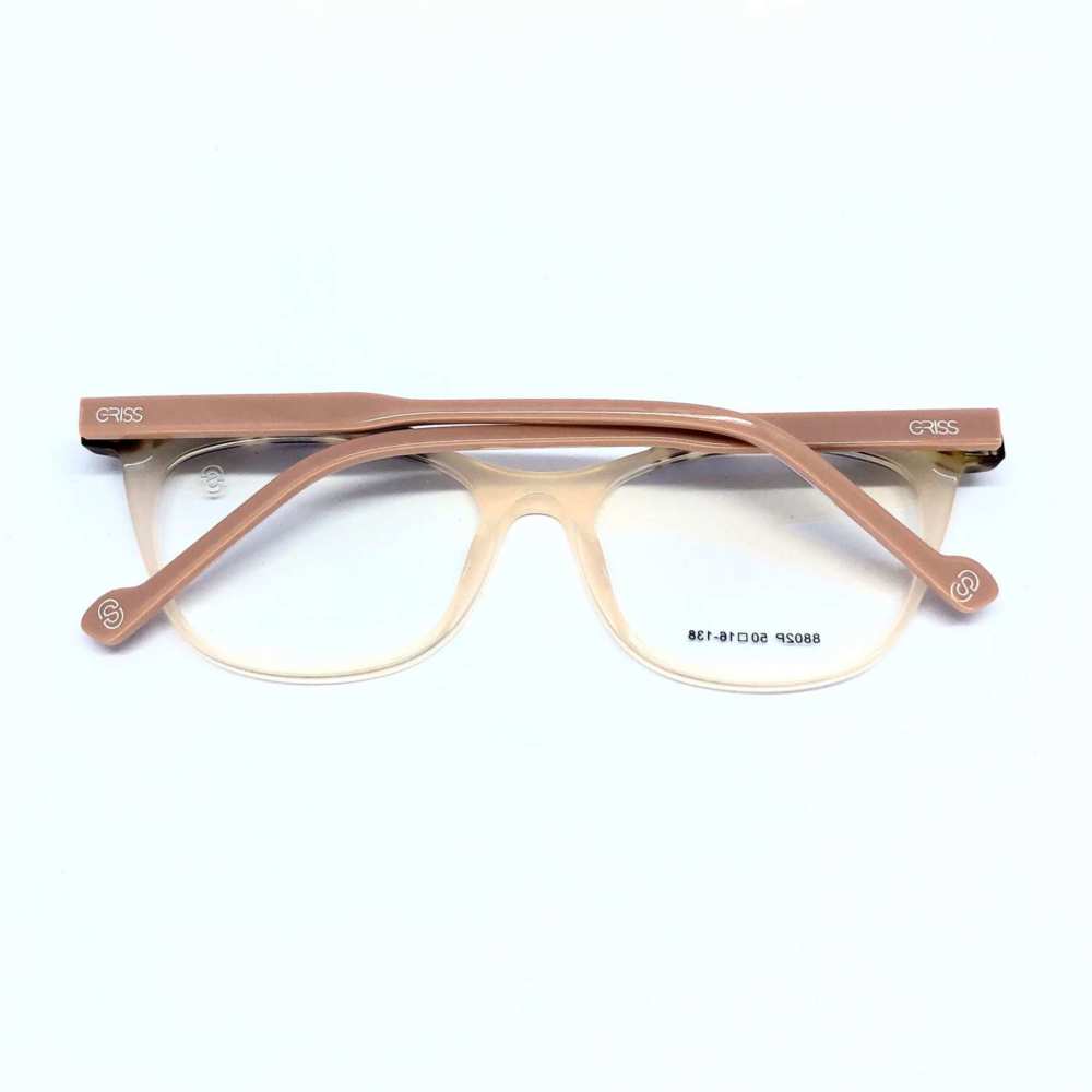 oticagriss armacao para oculos de grau griss 124 tartaruga com transparente 2