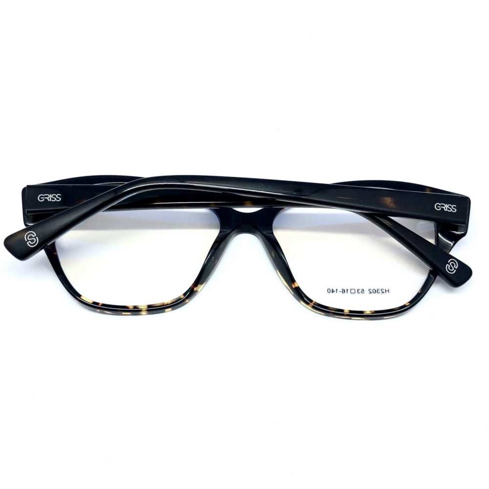 oticagriss armacao para oculos de grau griss 126 tartaruga 2