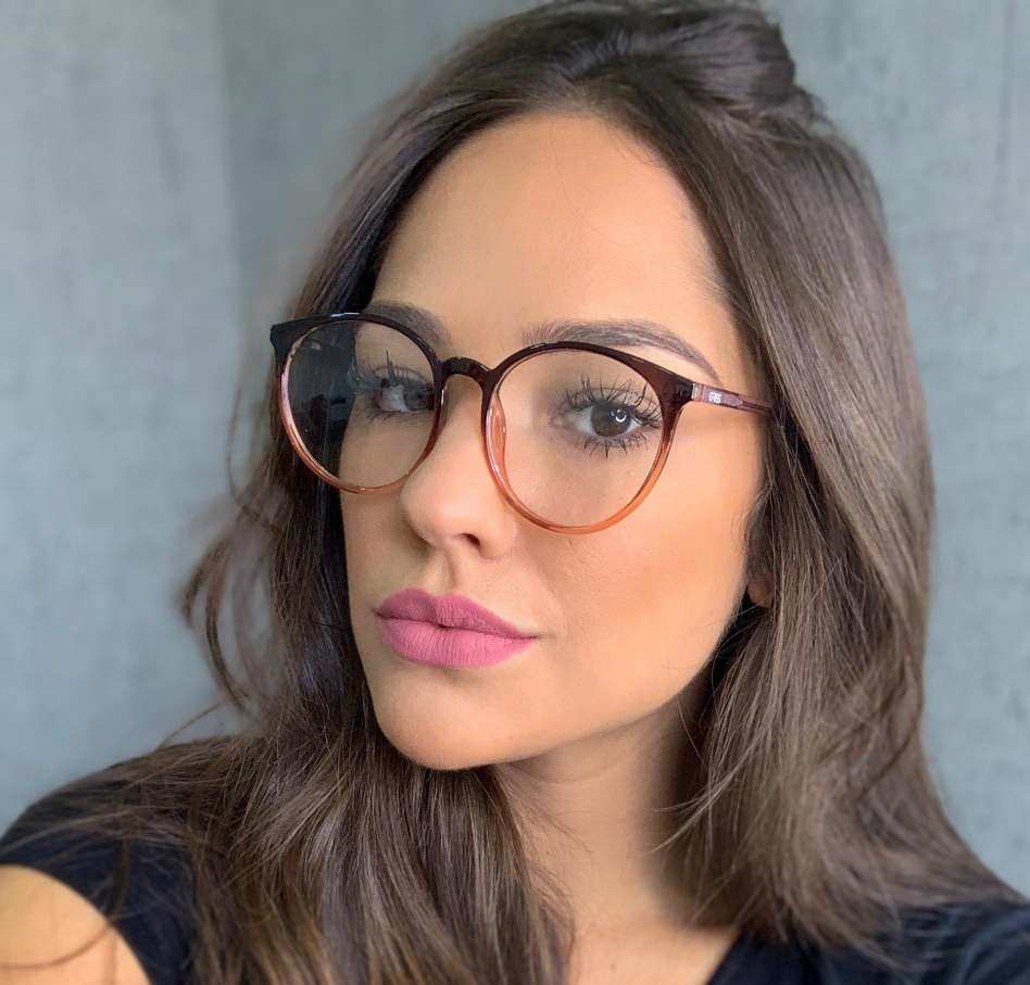 oticagriss armacao para oculos de grau griss 127 marrom com transparente oticagriss armacao para oculos de grau griss 127 marrom com transparente
