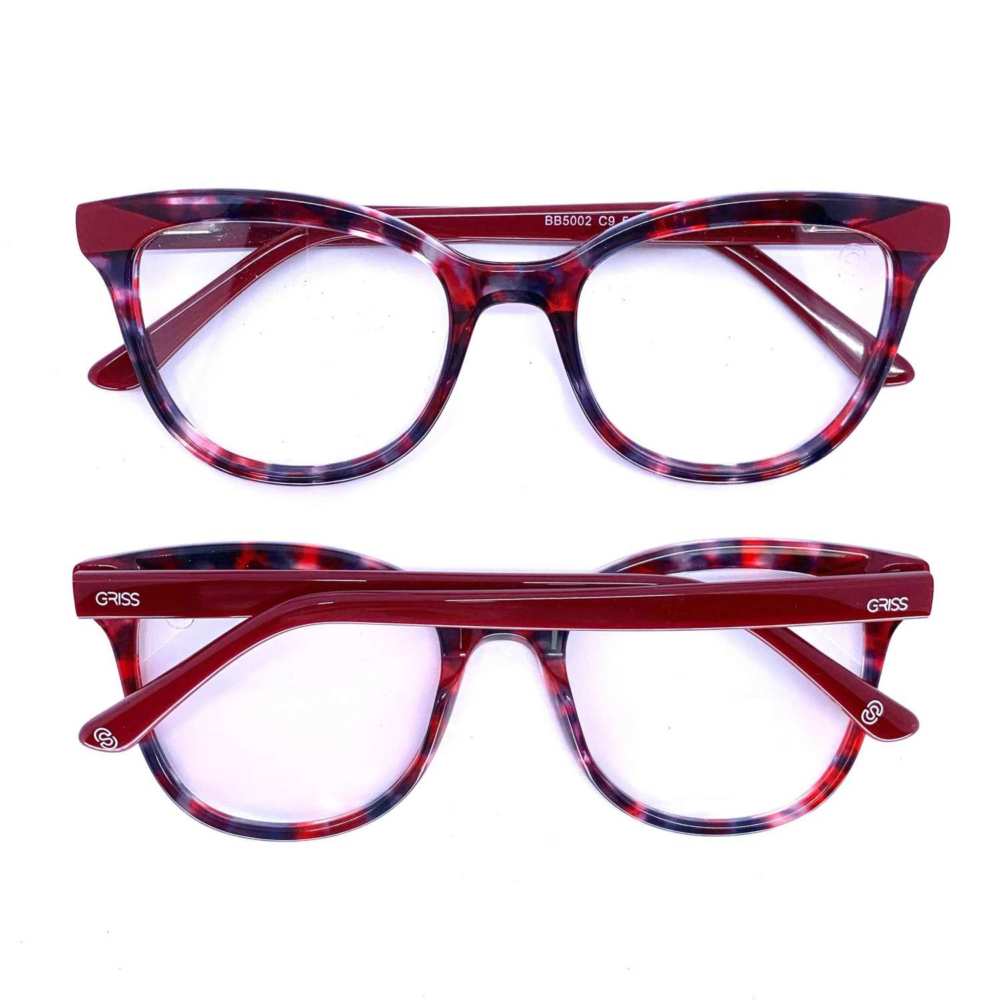 oticagriss armacao para oculos de grau griss 128 vermelho 1 oticagriss armacao para oculos de grau griss 128 vermelho 1