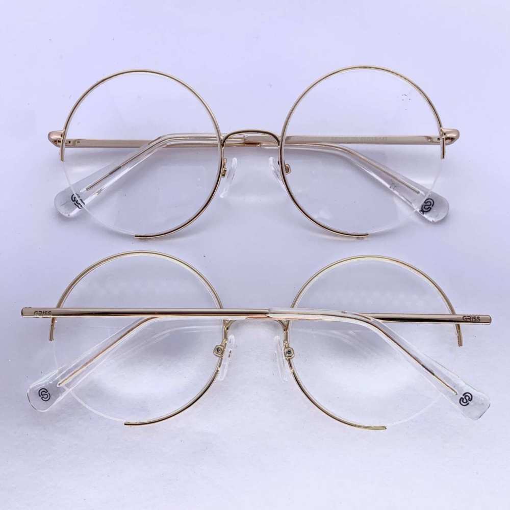 oticagriss armacao para oculos de grau griss 130 dourado 2 oticagriss armacao para oculos de grau griss 130 dourado 2