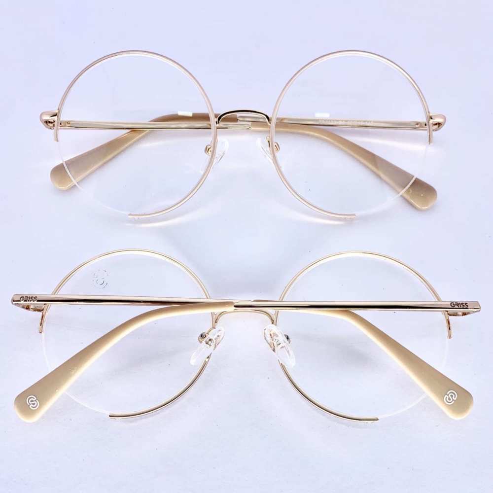 oticagriss armacao para oculos de grau griss 130 nude 1