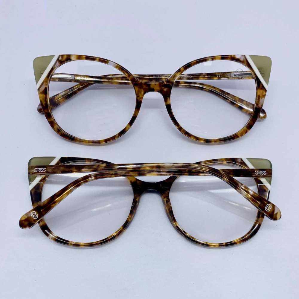 oticagriss armacao para oculos de grau griss 132 nude 1
