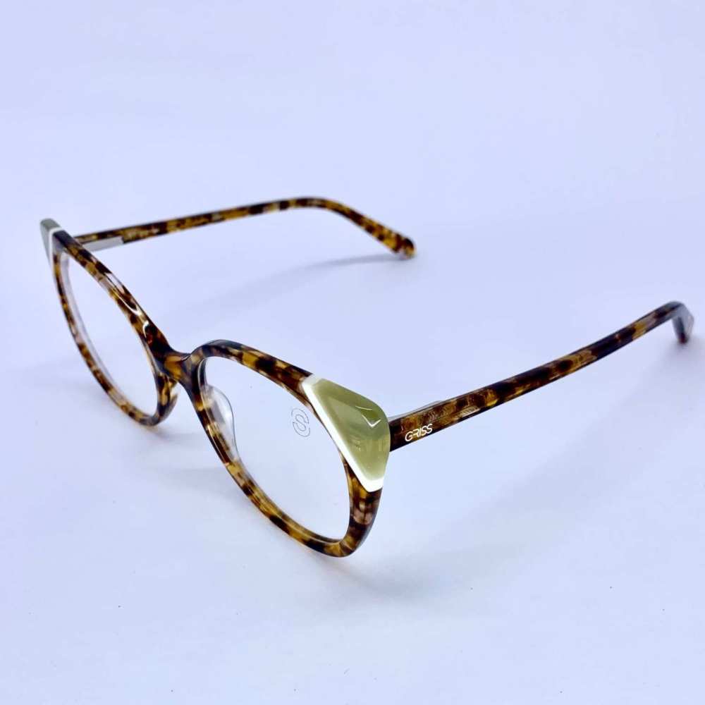 oticagriss armacao para oculos de grau griss 132 nude 2