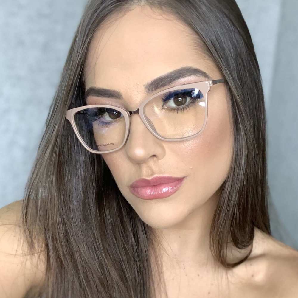 oticagriss armacao para grau gatinho 138 nude