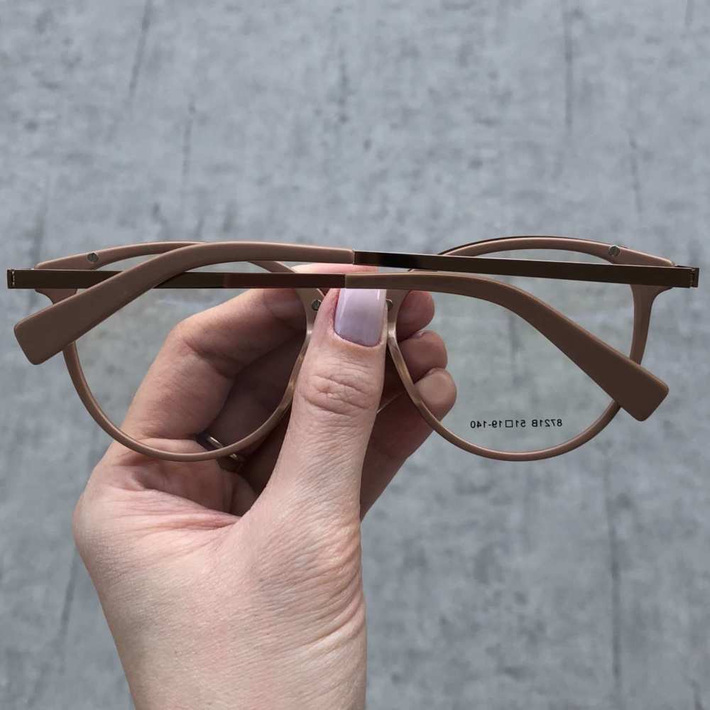 oticagriss armacao para grau redondo 140 nude 3