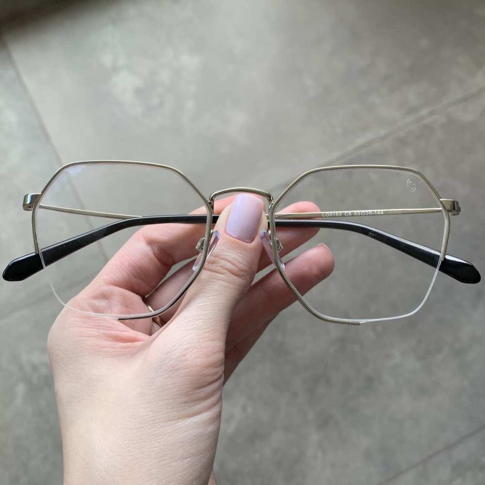 oticagriss armacao para grau quadrada 150 prata oticagriss armacao para grau quadrada 150 prata