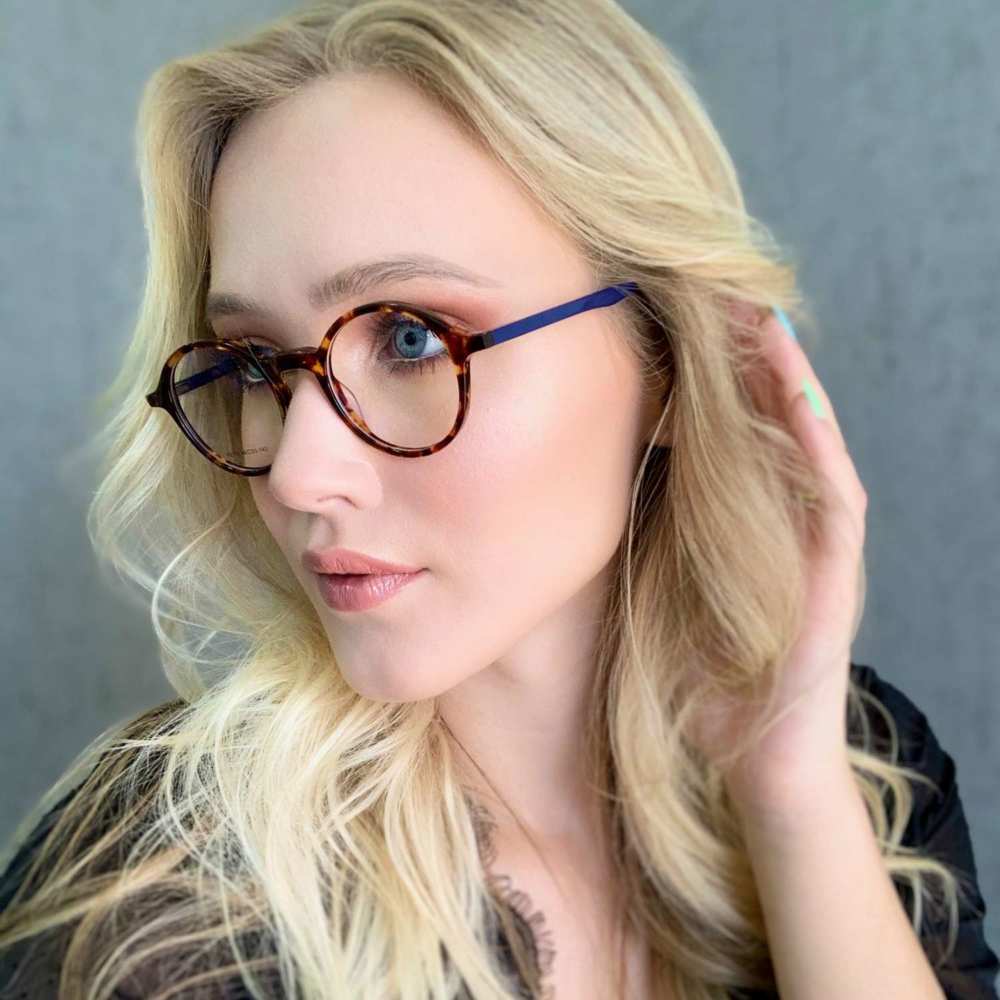 oticagriss armacao para grau redondo 140 rajado 2