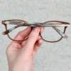 oticagriss oculos de grau retangular 158 marrom com rajado 1 oticagriss oculos de grau retangular 158 marrom com rajado 1