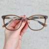 oticagriss oculos de grau retangular 158 marrom com rajado oticagriss oculos de grau retangular 158 marrom com rajado