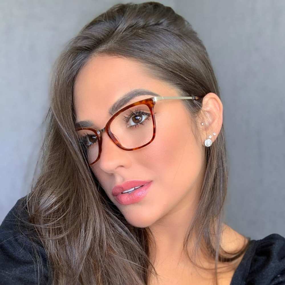 oticagriss armacao para grau gatinho 138 rajado 3