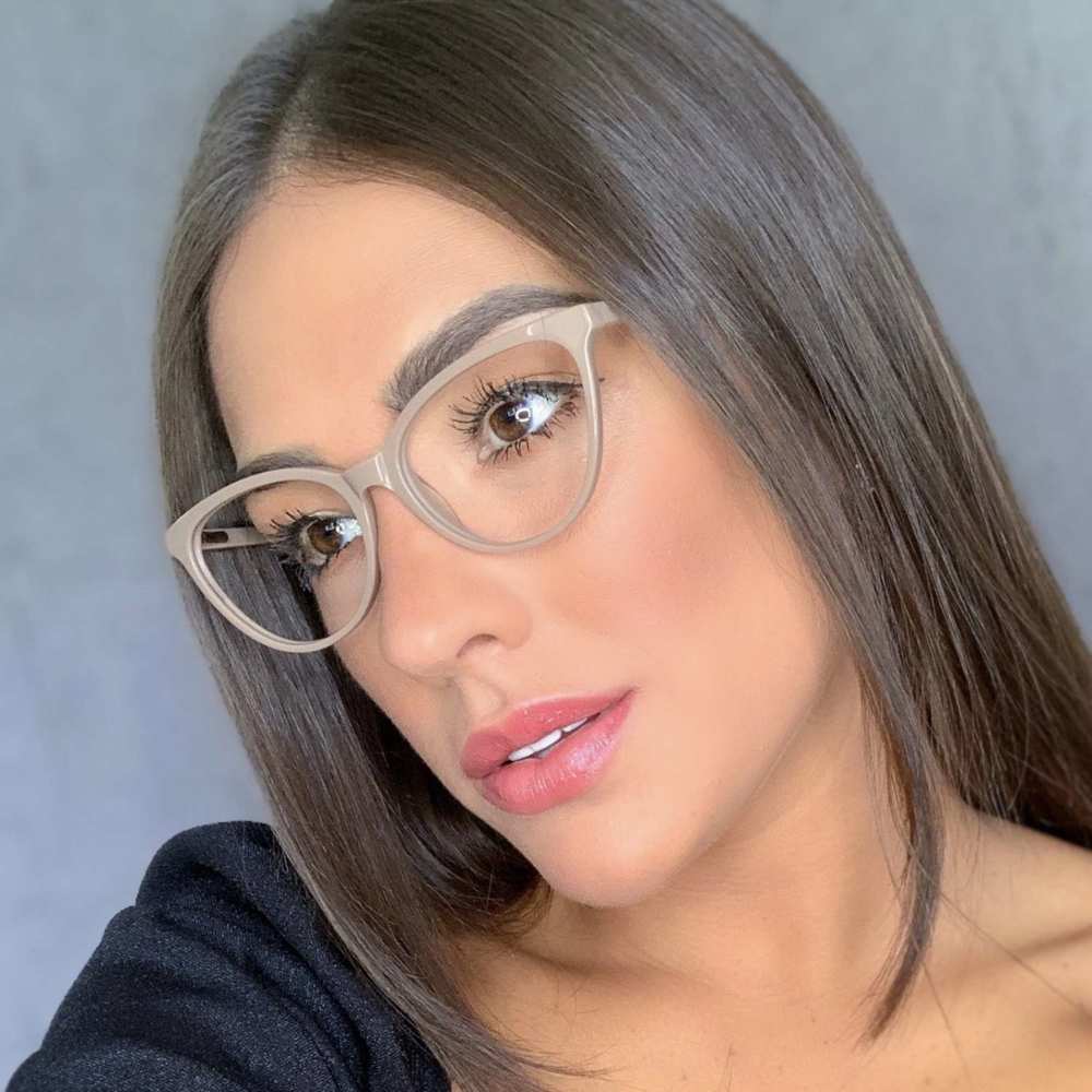 oticagriss armacao para grau gatinho 161 nude 3