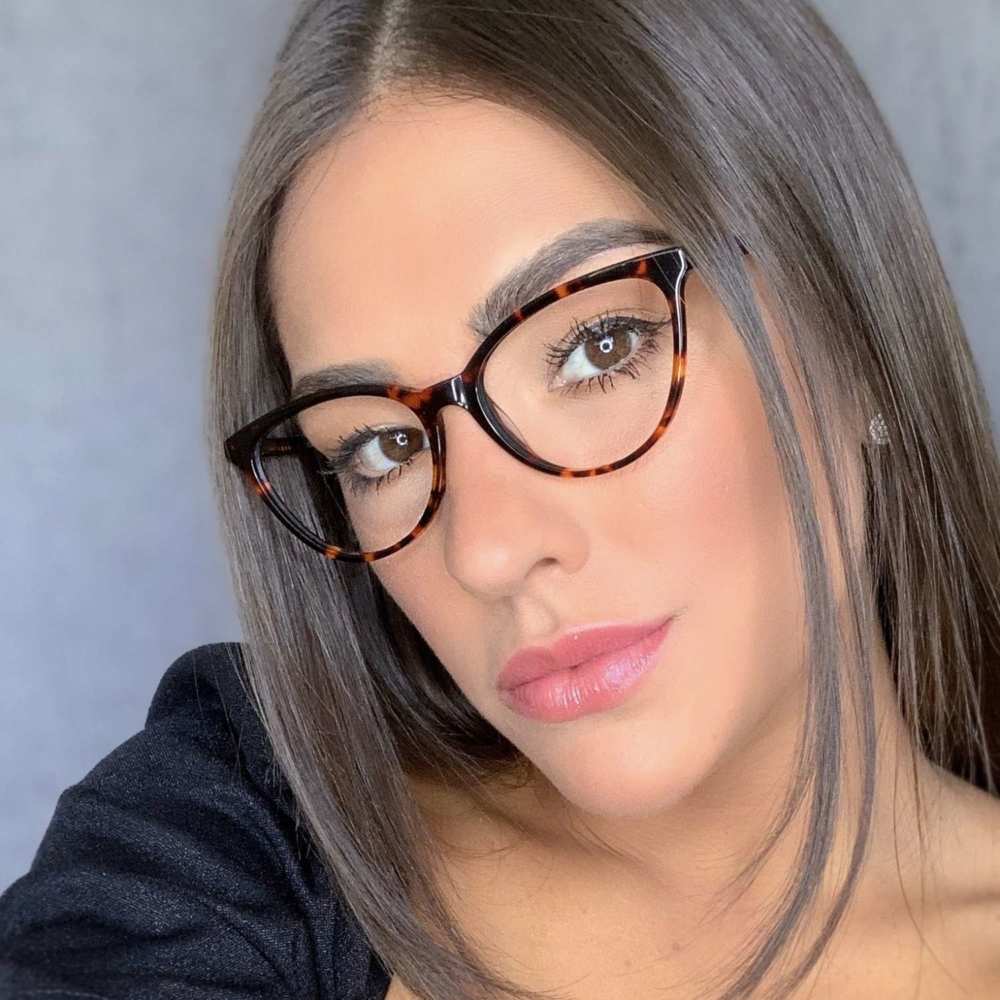 oticagriss armacao para grau gatinho 161 tartaruga