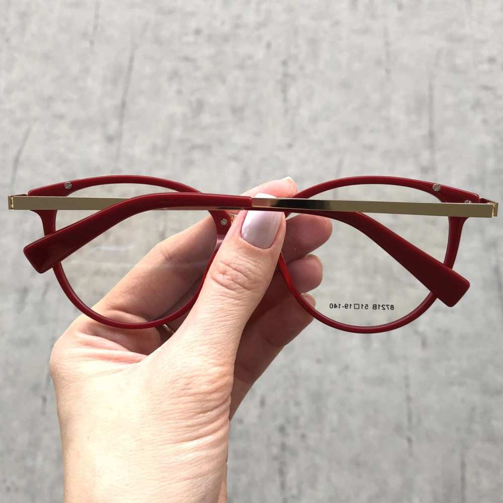 oticagriss armacao para grau redondo 140 vermelho 1 oticagriss armacao para grau redondo 140 vermelho 1