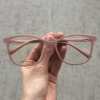 oticagriss oculos clip on retangular 168 rosa 1 oticagriss oculos clip on retangular 168 rosa 1