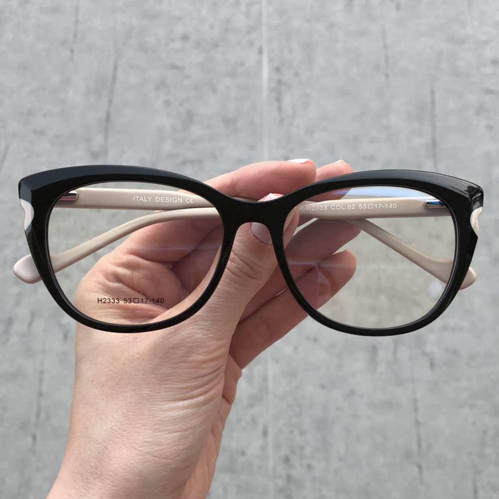 oticagriss oculos de grau gatinho preto com nude 176