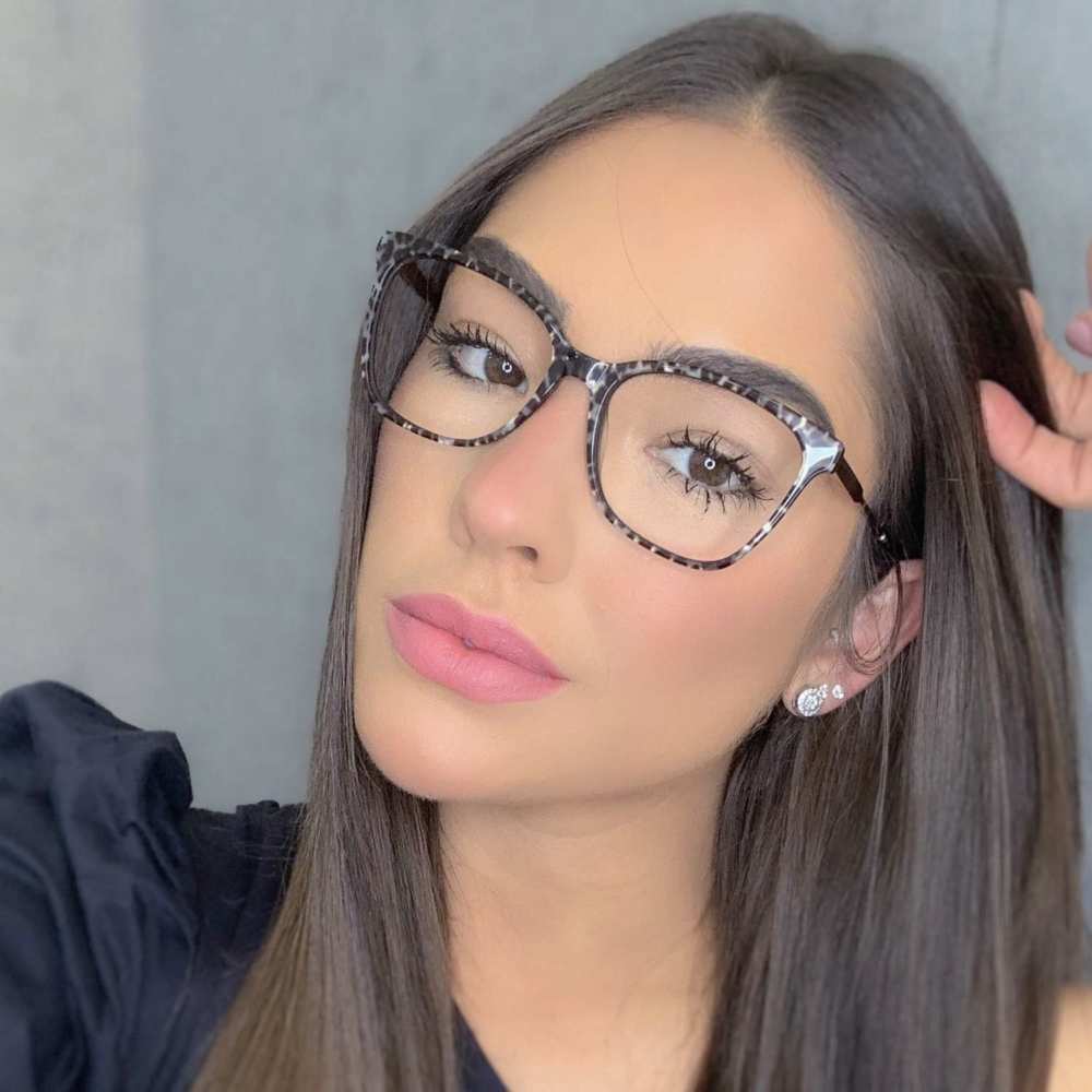 oticagriss oculos de grau quadrado preto rajado 170 3