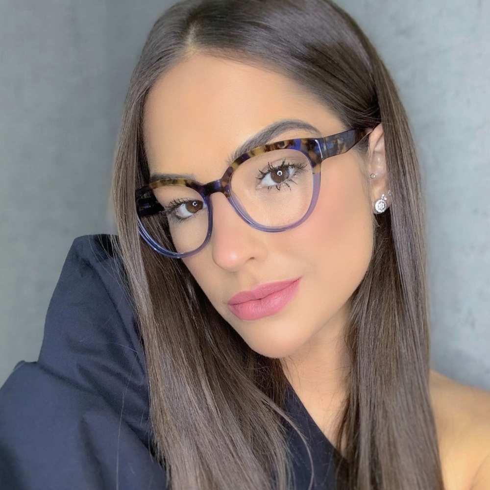 oticagriss oculos de grau redondo azul com tartaruga 173 3