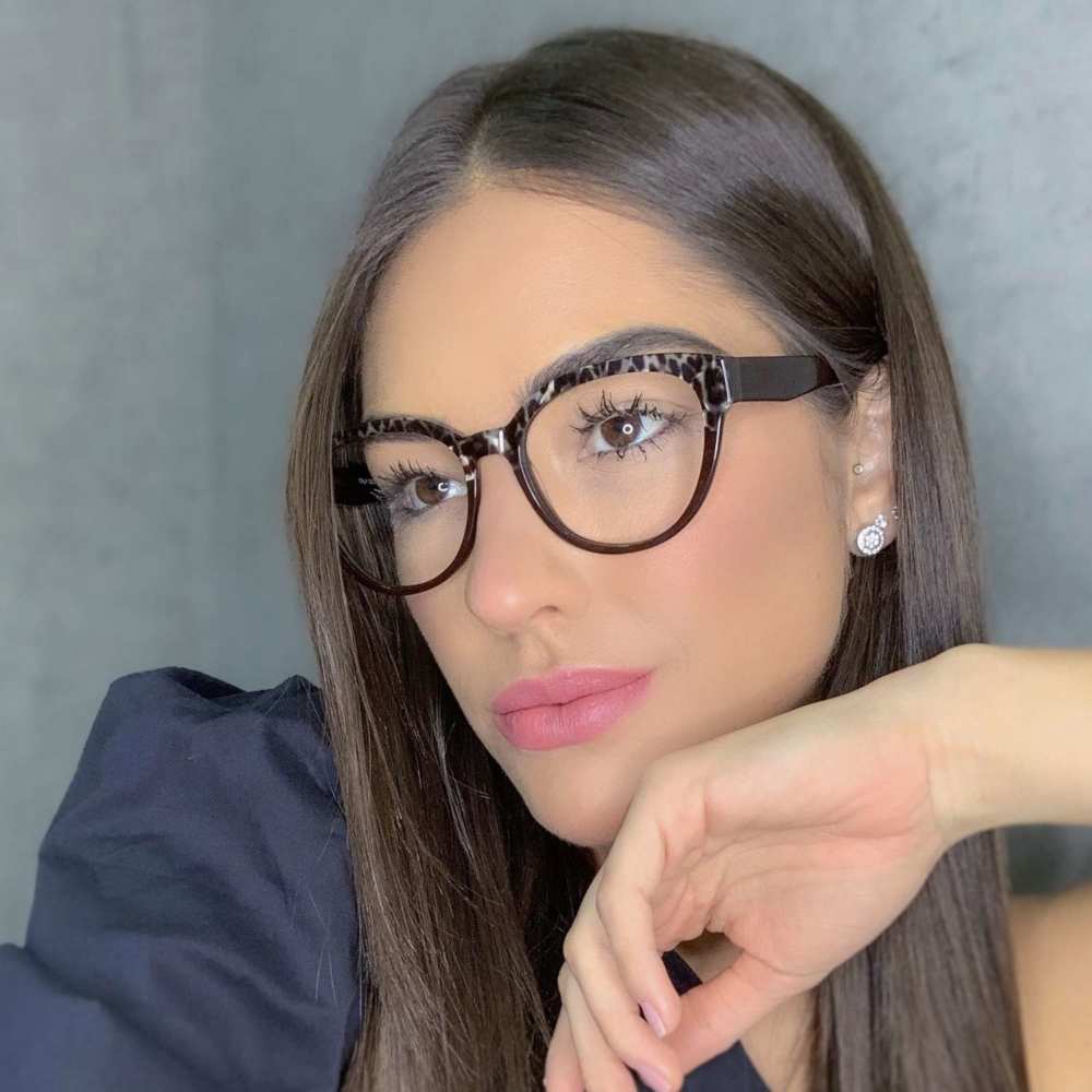 oticagriss oculos de grau redondo marrom escuro com tartaruga 173 1