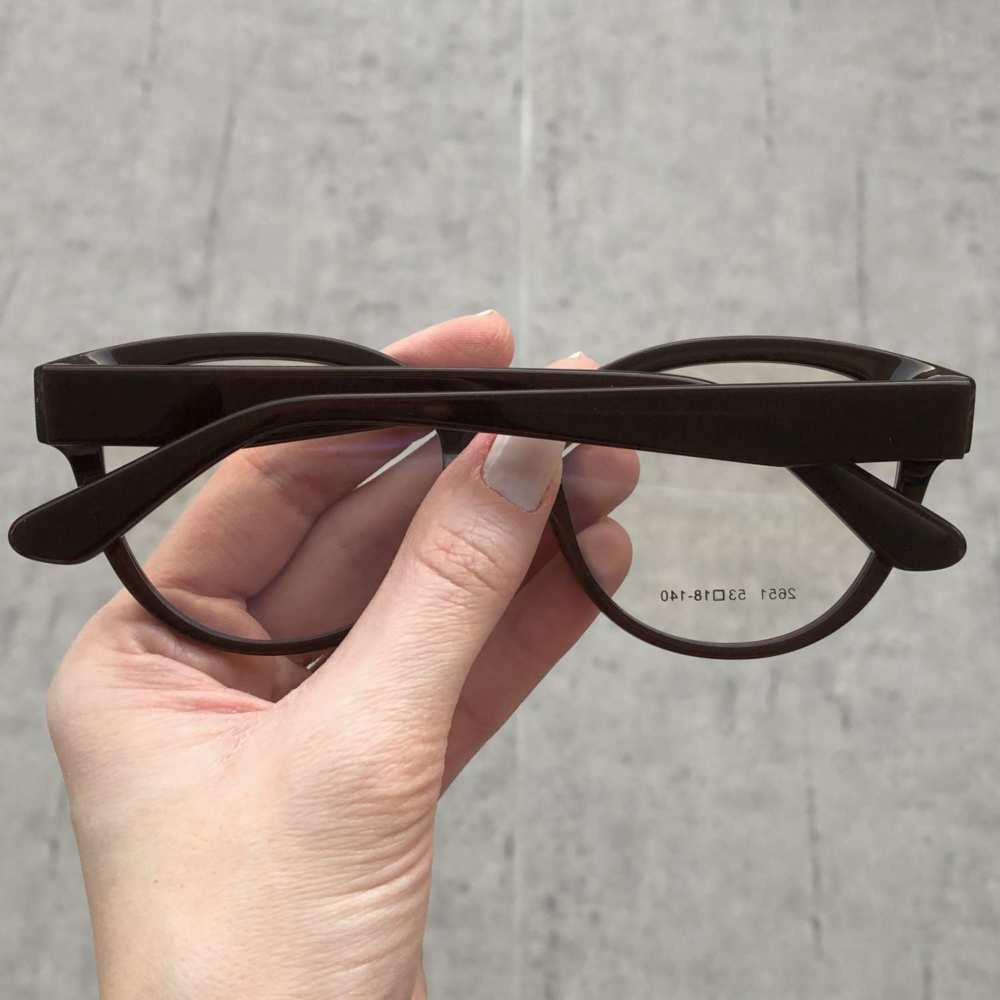 oticagriss oculos de grau redondo marrom escuro com tartaruga 173 3