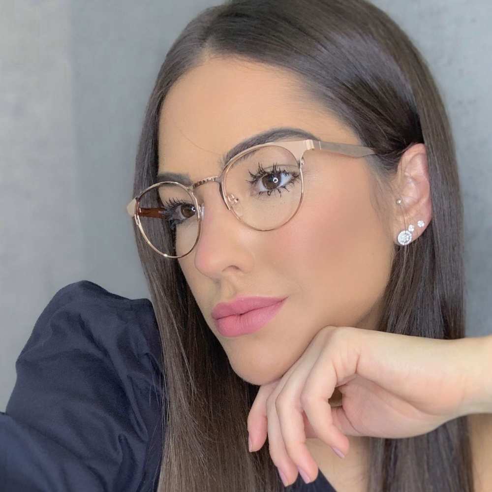 oticagriss oculos de grau redondo rose 169 oticagriss oculos de grau redondo rose 169