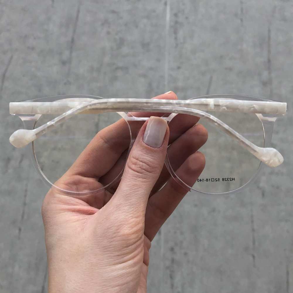 oticagriss oculos de grau redondo transparente 174 3