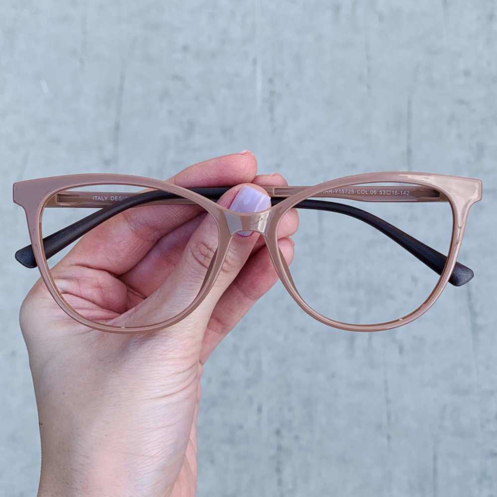 oticagriss oculos clip on gatinho nude 186 6 oticagriss oculos clip on gatinho nude 186 6