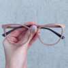 oticagriss oculos clip on gatinho nude 186 6 oticagriss oculos clip on gatinho nude 186 6