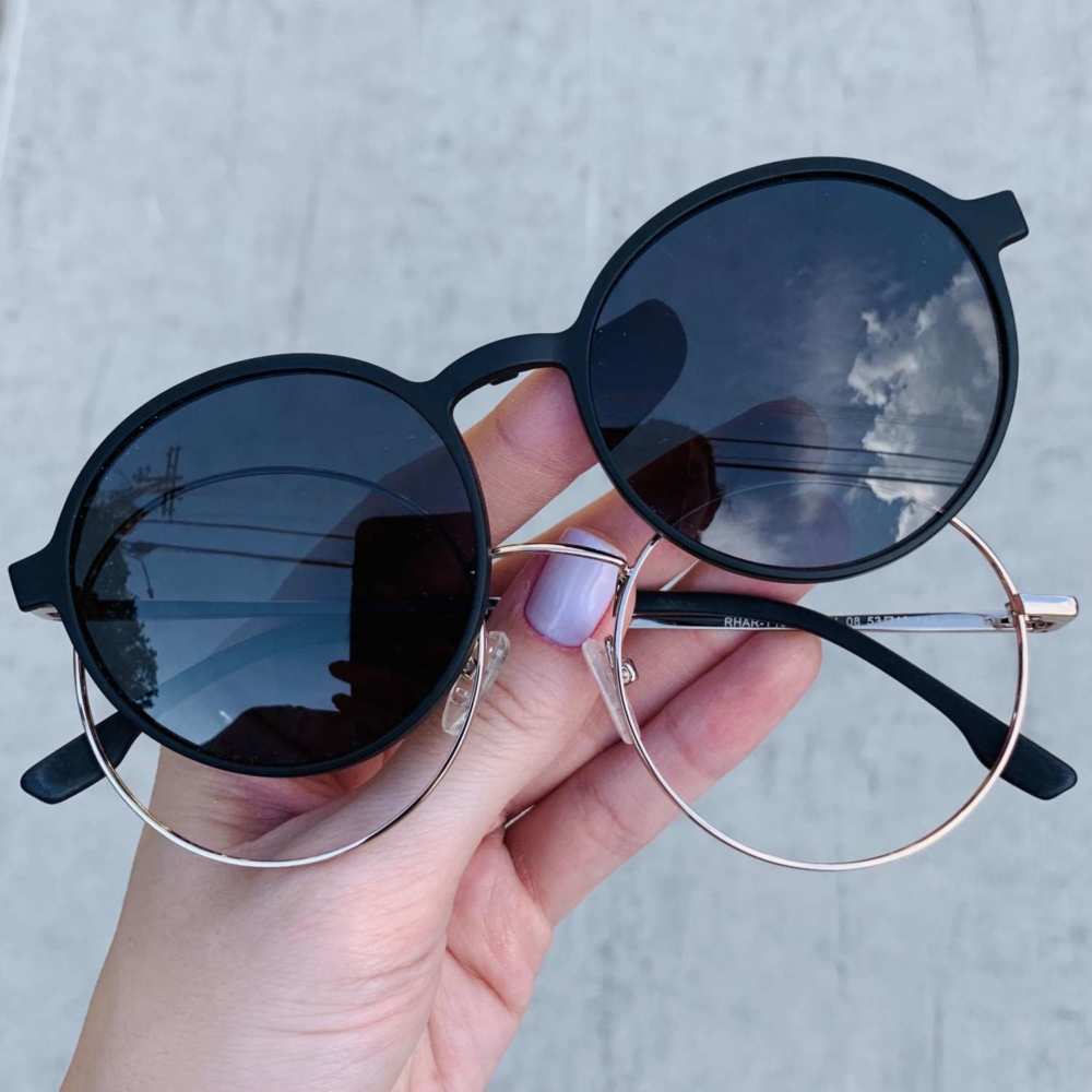 oticagriss oculos clip on redondo dourado185 4 oticagriss oculos clip on redondo dourado185 4