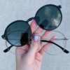 oticagriss oculos clip on redondo grafite 185 7 oticagriss oculos clip on redondo grafite 185 7