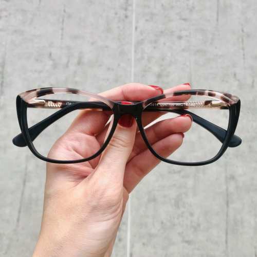 oticagriss oculos de grau gatinho tartaruga com rosa 181 3