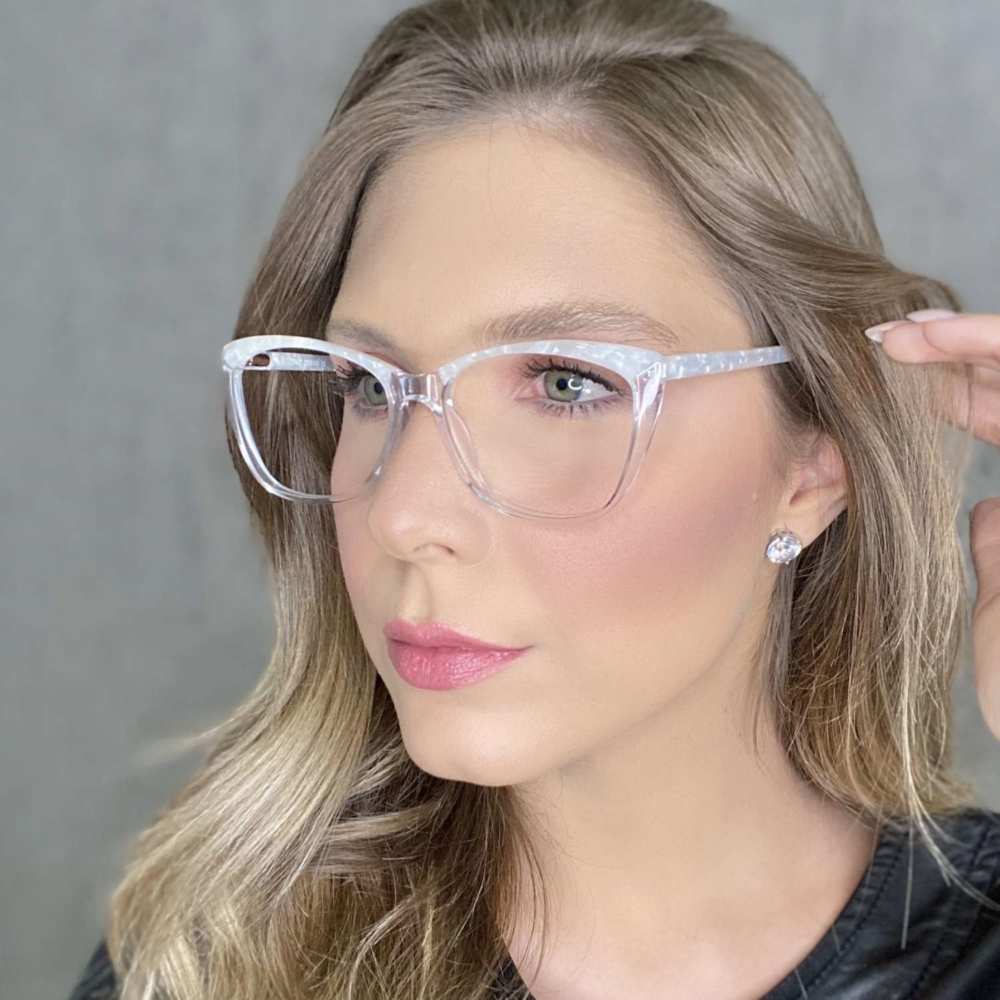 oticagriss oculos de grau gatinho transparente 181 oticagriss oculos de grau gatinho transparente 181