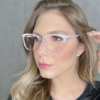 oticagriss oculos de grau gatinho transparente 181 oticagriss oculos de grau gatinho transparente 181
