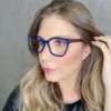 oticagriss oculos de grau quadrado azul com tartaruga183 oticagriss oculos de grau quadrado azul com tartaruga183