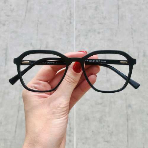 oticagriss oculos de grau quadrado preto 182 2